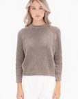 DEMYLEE - Chelsea Cotton Sweater, Bark