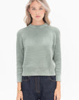 DEMYLEE - Chelsea Cotton Sweater, Sage