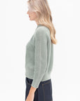 DEMYLEE - Chelsea Cotton Sweater, Sage