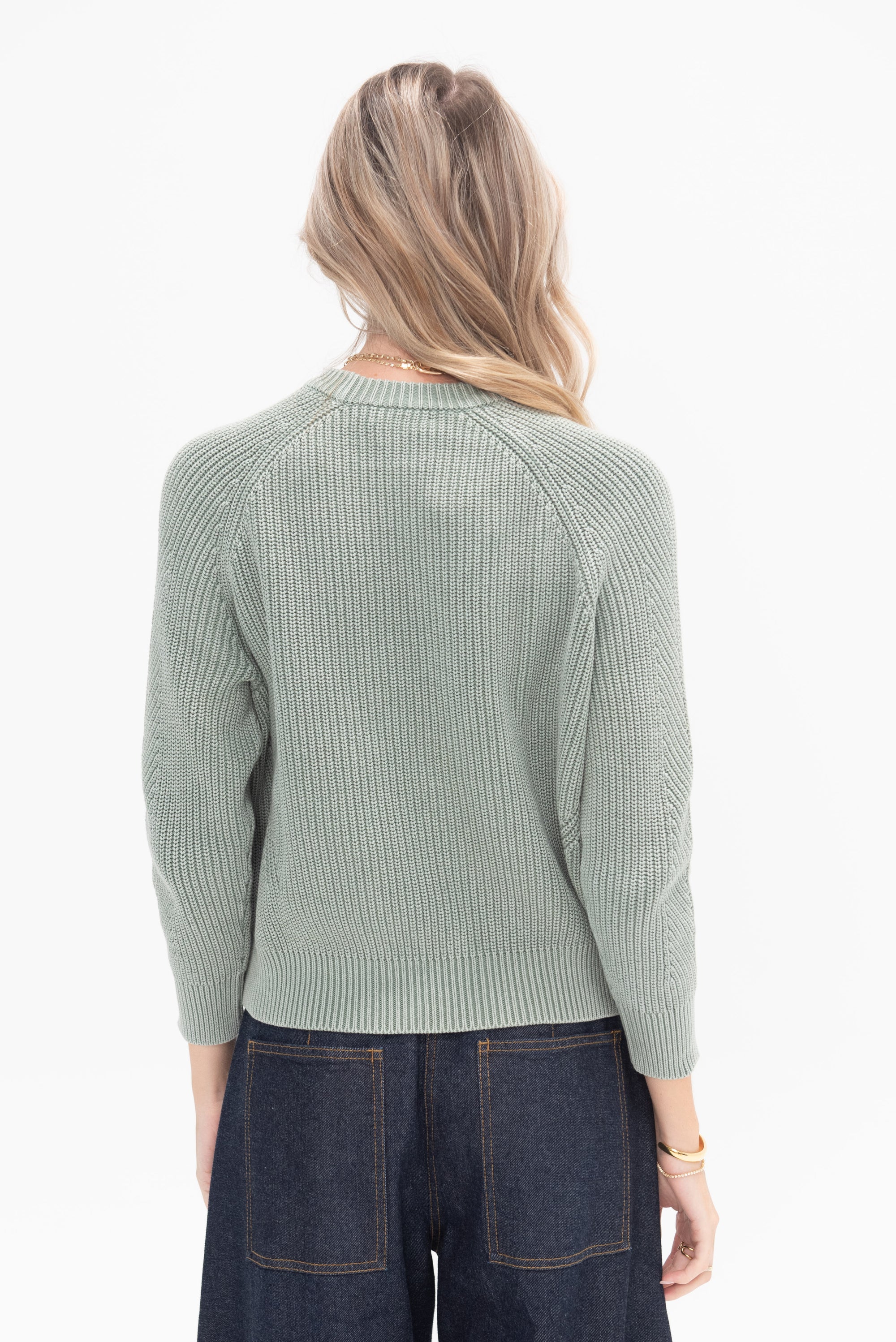 DEMYLEE - Chelsea Cotton Sweater, Sage