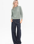 DEMYLEE - Chelsea Cotton Sweater, Sage