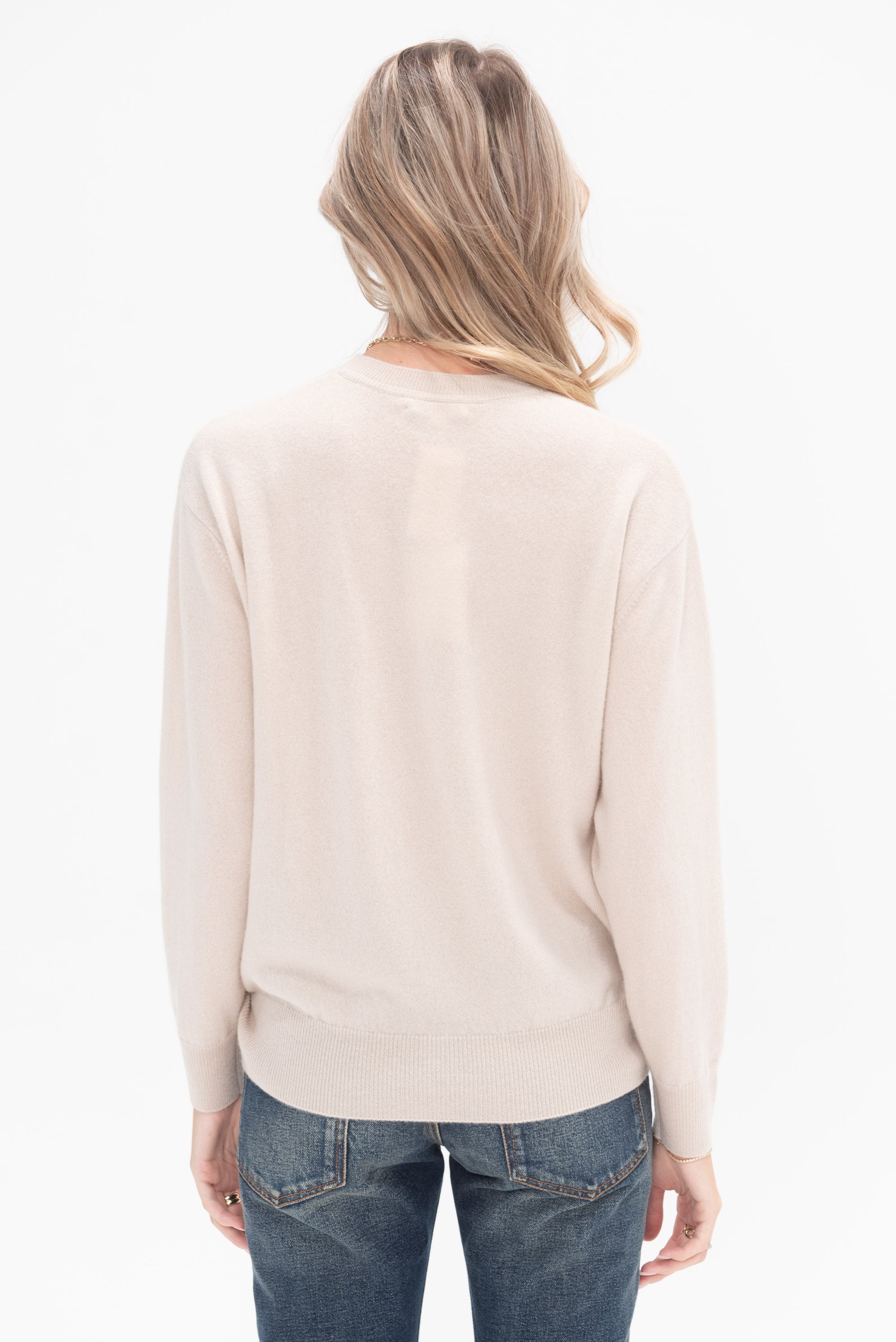 DEMYLEE - Eider Cashmere Sweater, Linen