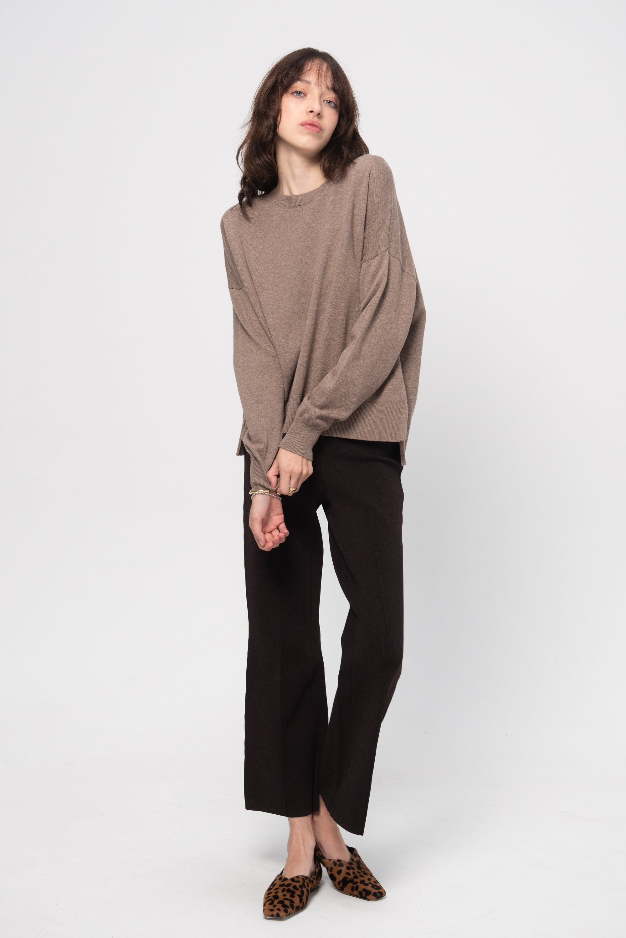 Elle Cotton Cashmere Sweater