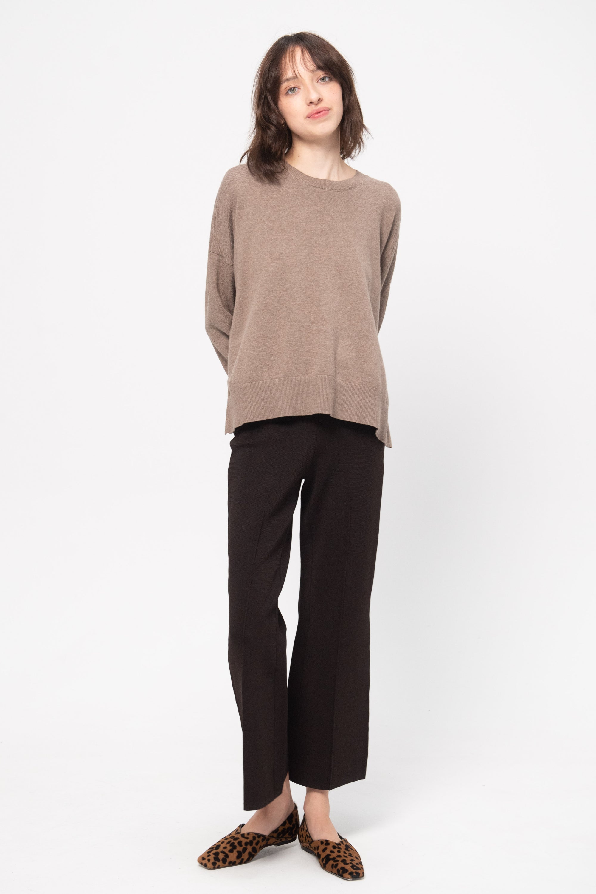 Elle Cotton Cashmere Sweater