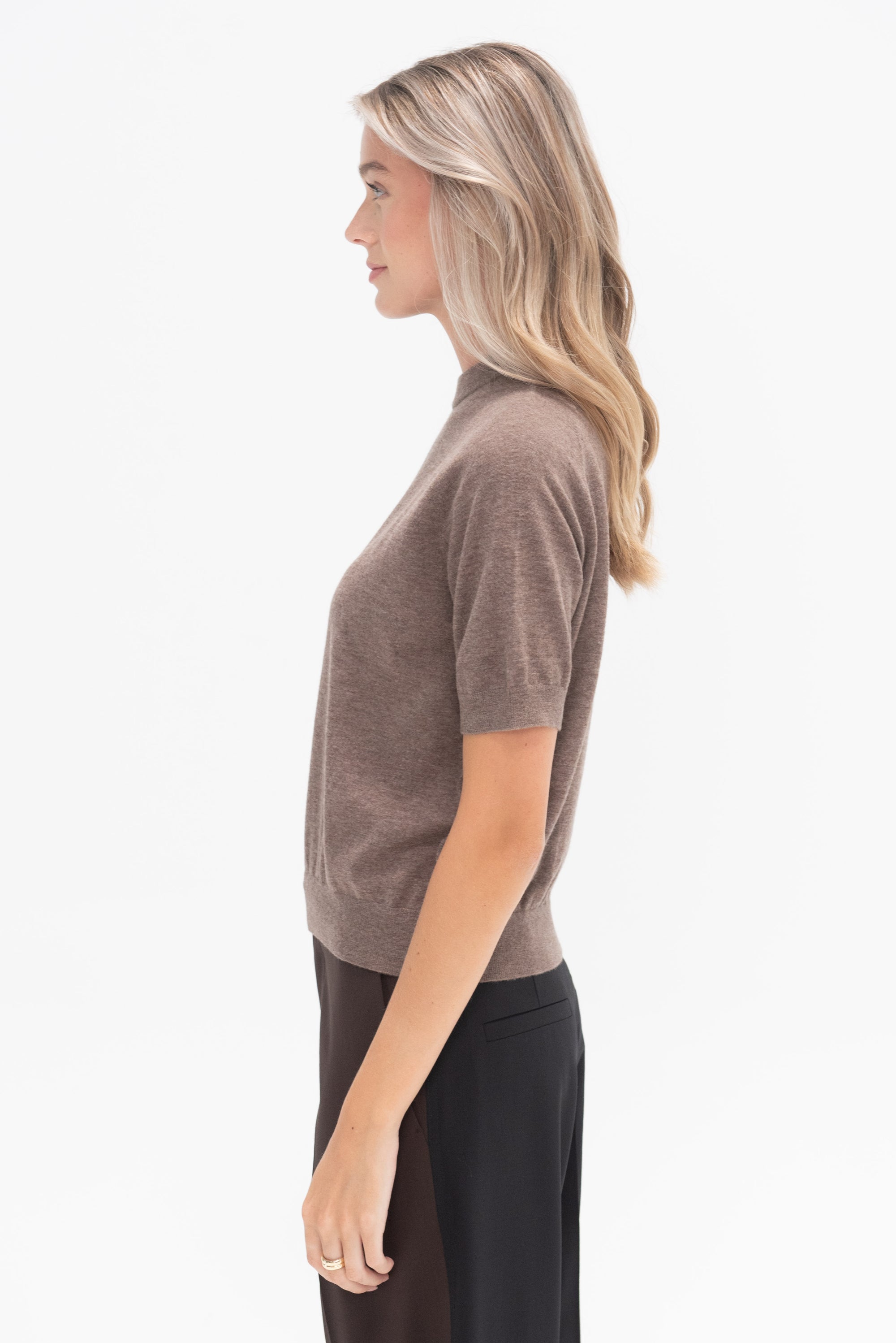 DEMYLEE - Irelia Top, Heather Brown