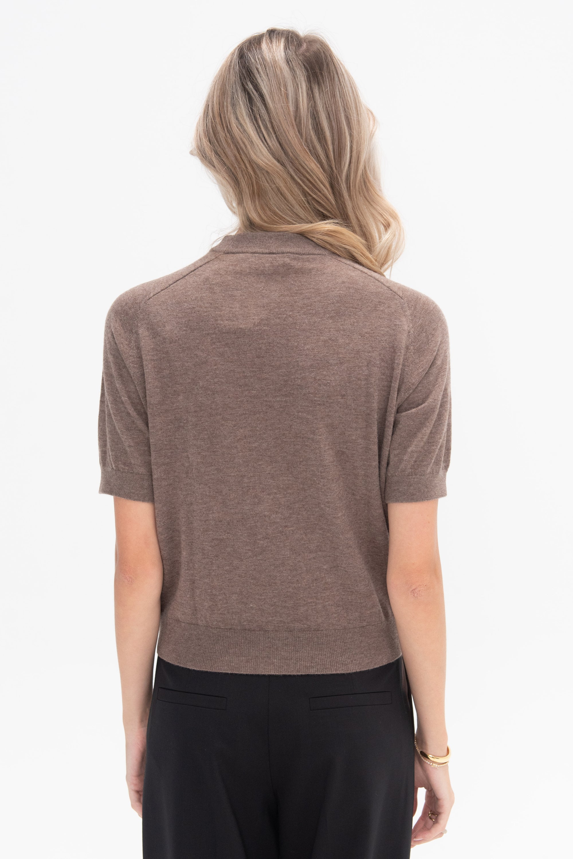 DEMYLEE - Irelia Top, Heather Brown