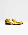 Loafer, Metallic Gold