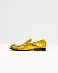 Loafer, Metallic Gold