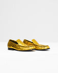 Loafer, Metallic Gold