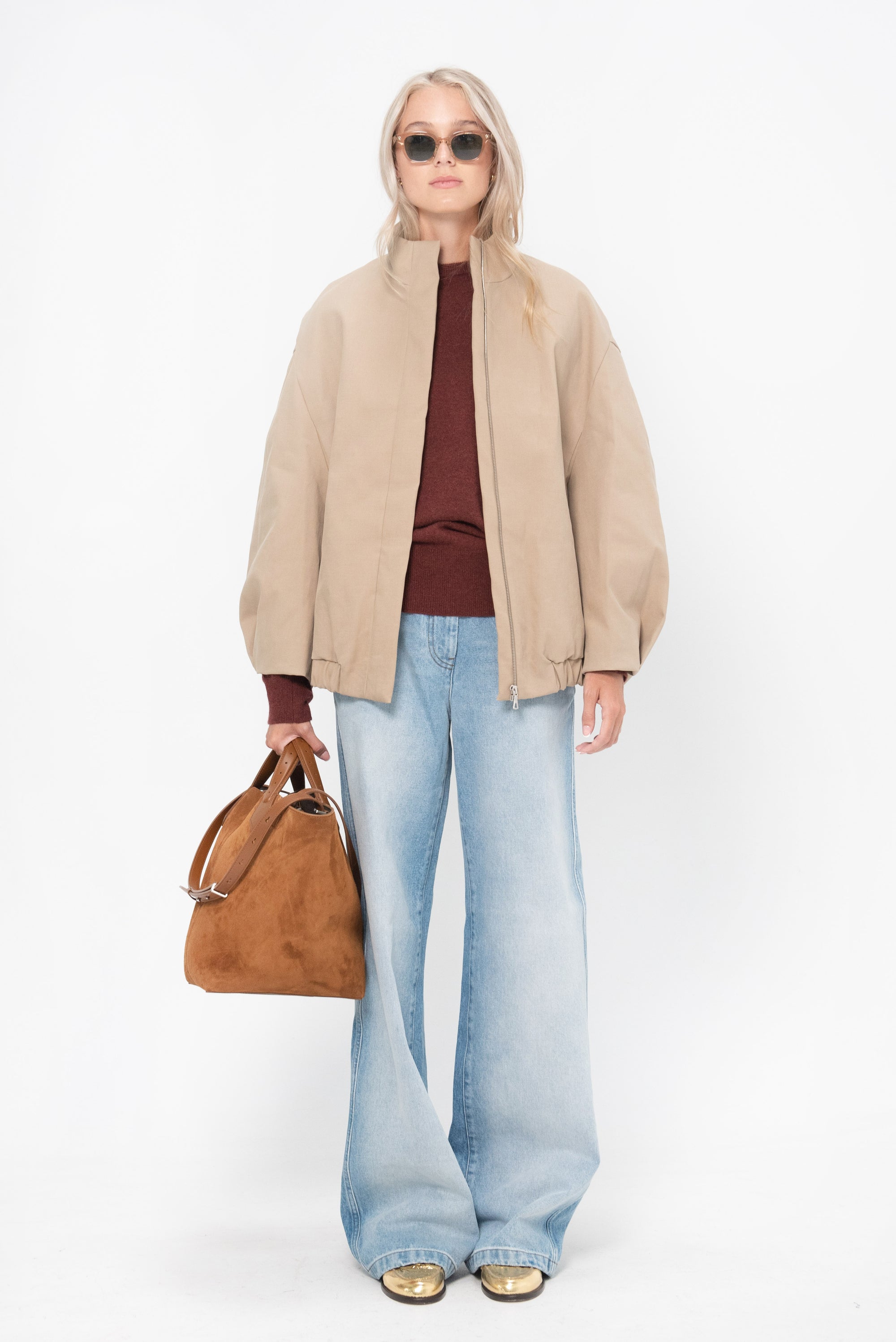 DRIES VAN NOTEN - Wide Leg Denim, Light Blue