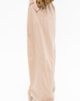 Wide Leg Pants, Sand