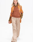 Wide Leg Pants, Sand