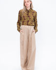 Wide Leg Pants, Sand