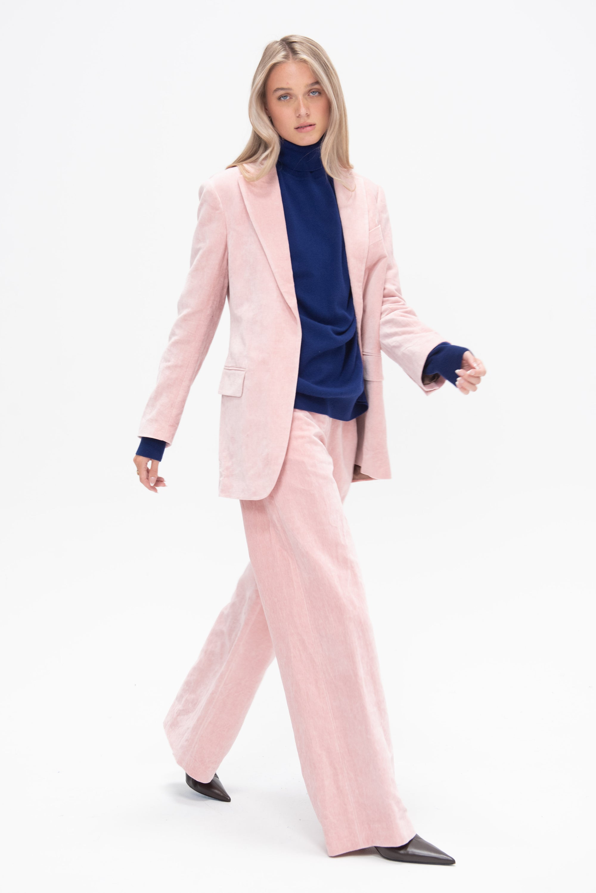 DRIES VAN NOTEN - Trousers, Light Pink