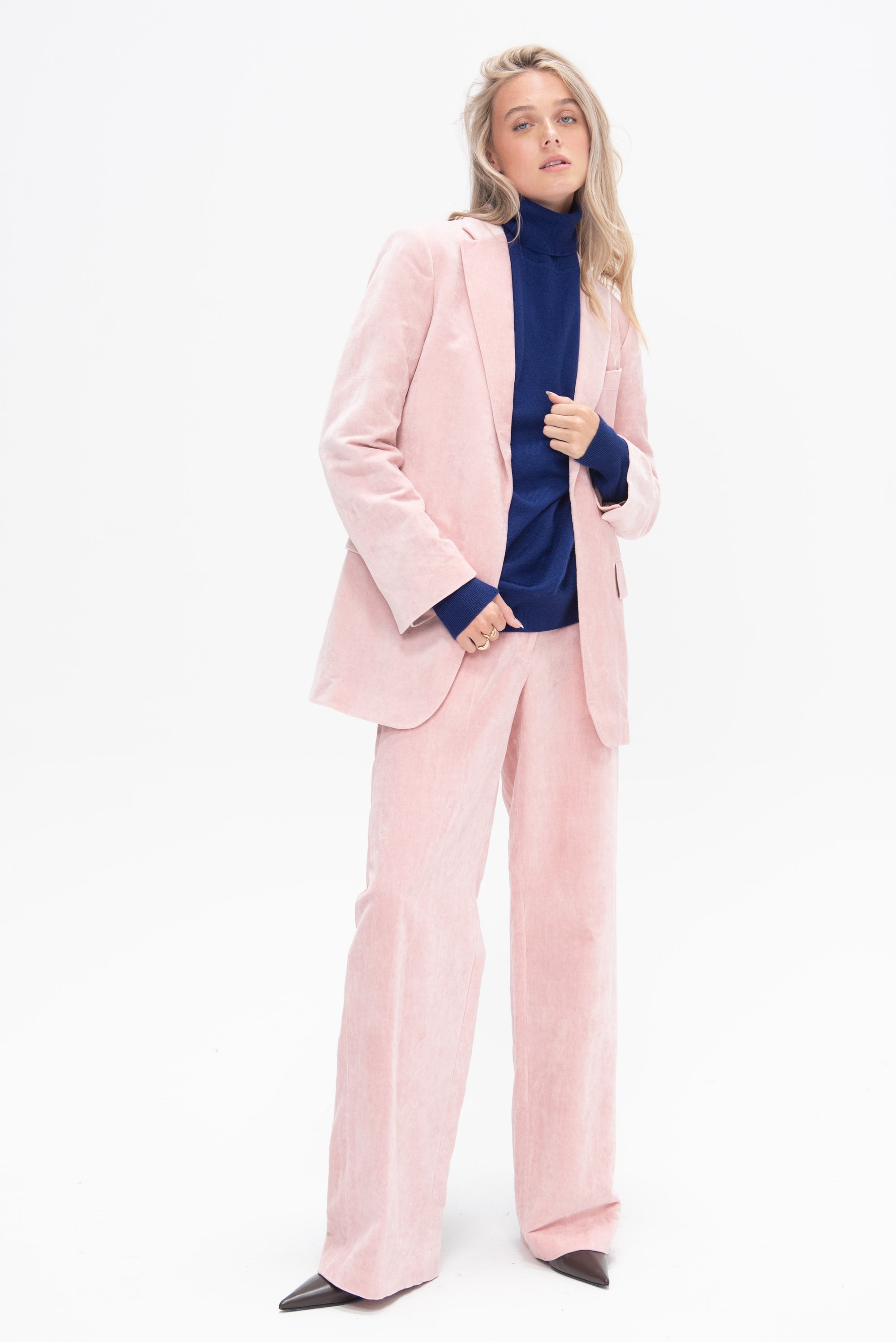 DRIES VAN NOTEN - Trousers, Light Pink