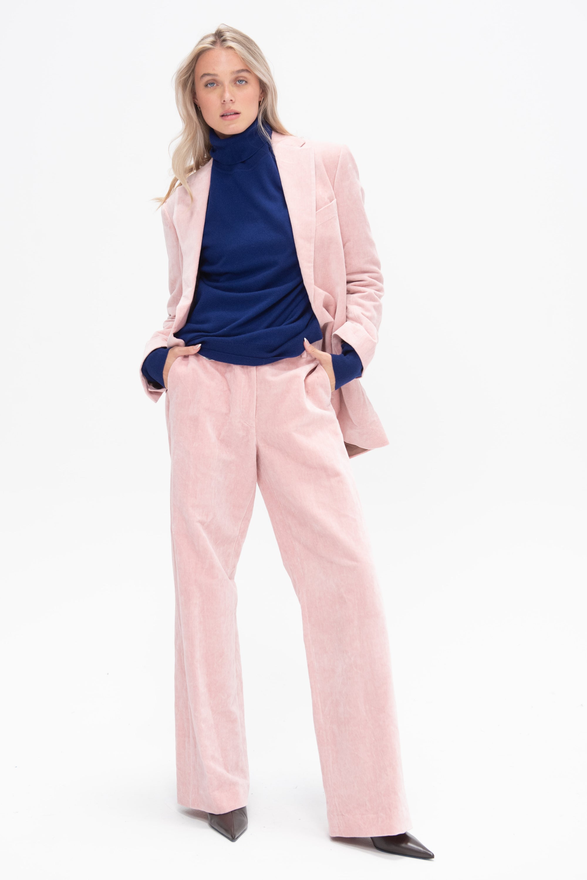 DRIES VAN NOTEN - Trousers, Light Pink