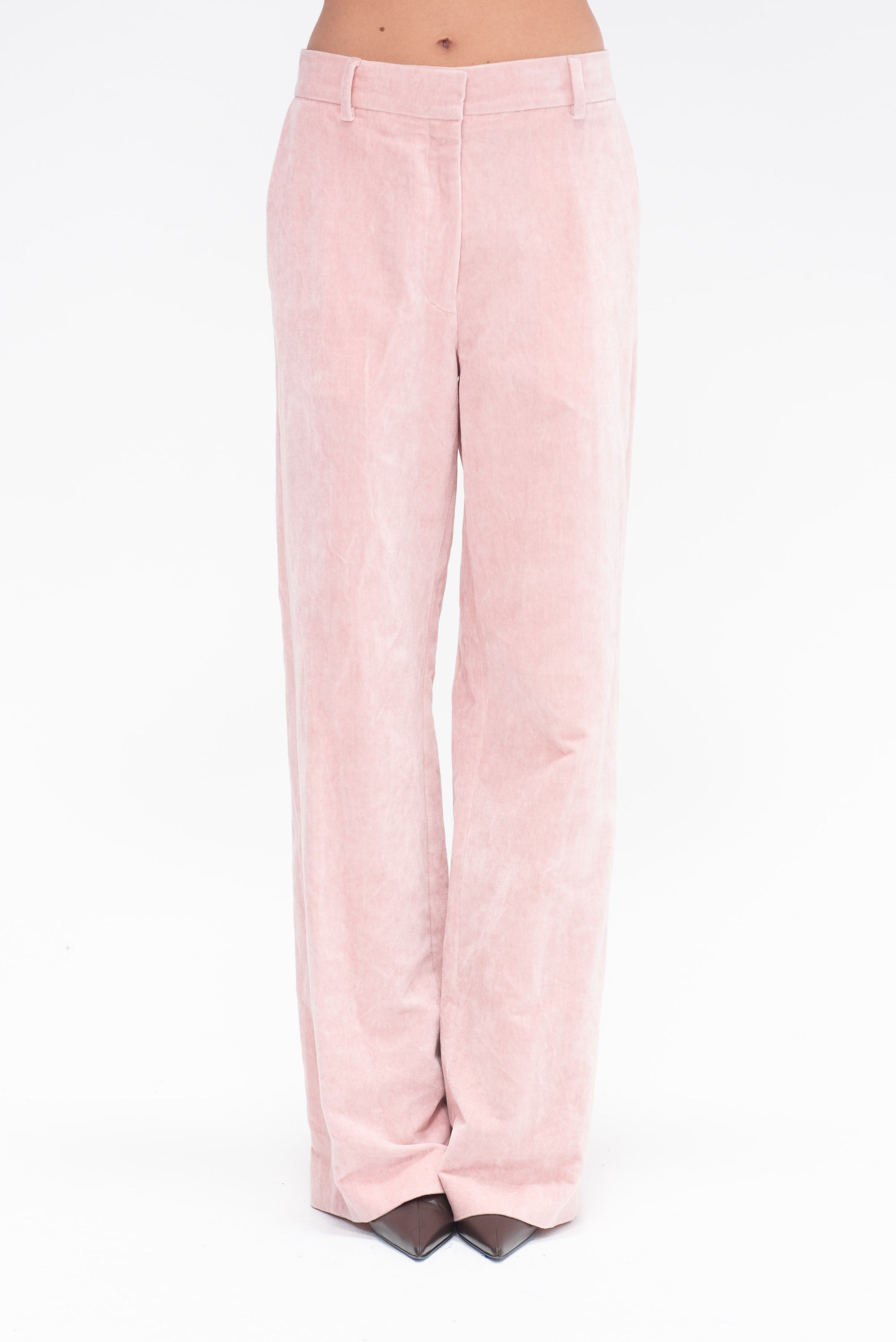 DRIES VAN NOTEN - Trousers, Light Pink