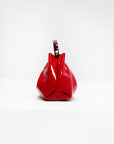 Small Leather Bag, Vermillion