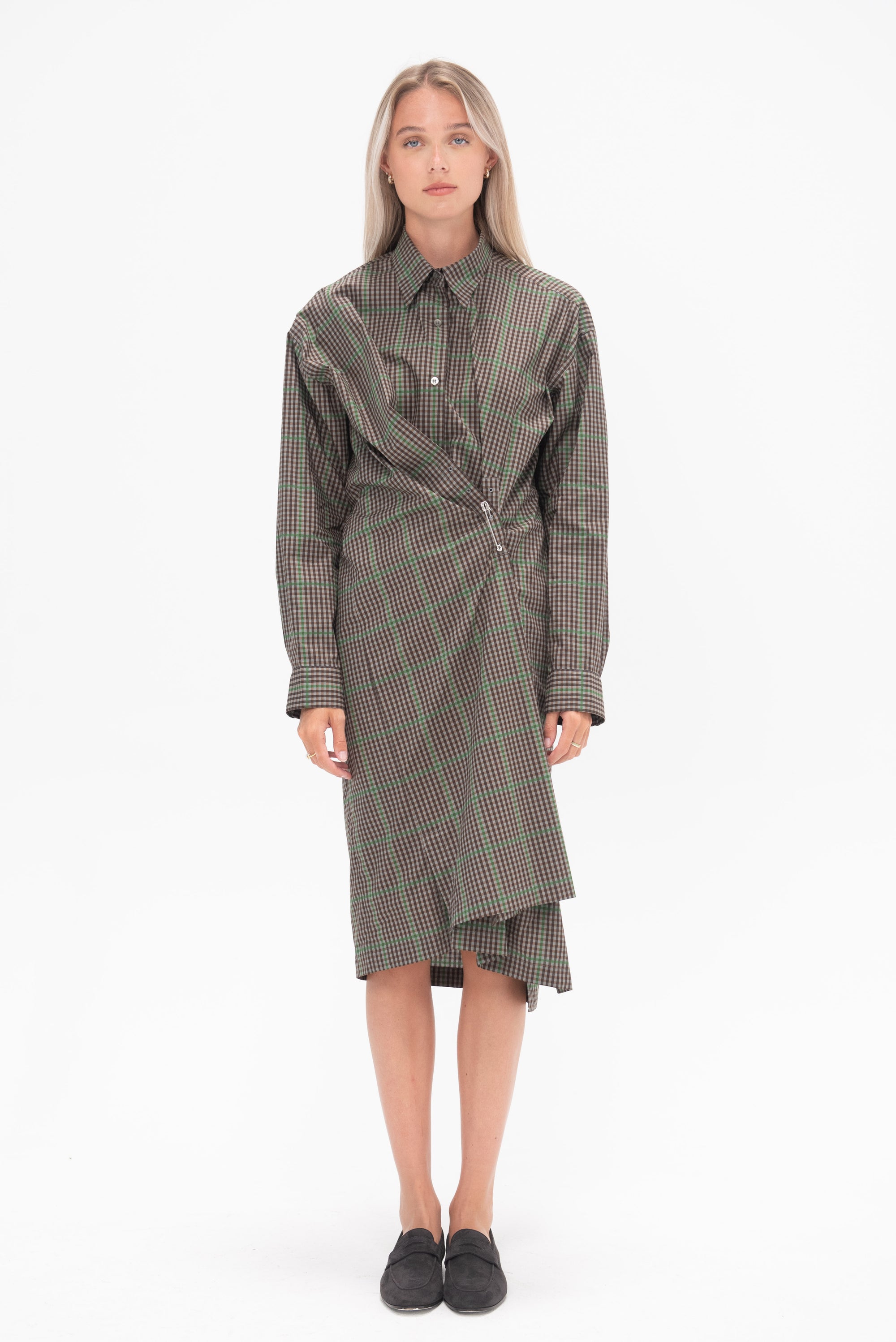 DRIES VAN NOTEN - Shirtdress, Green