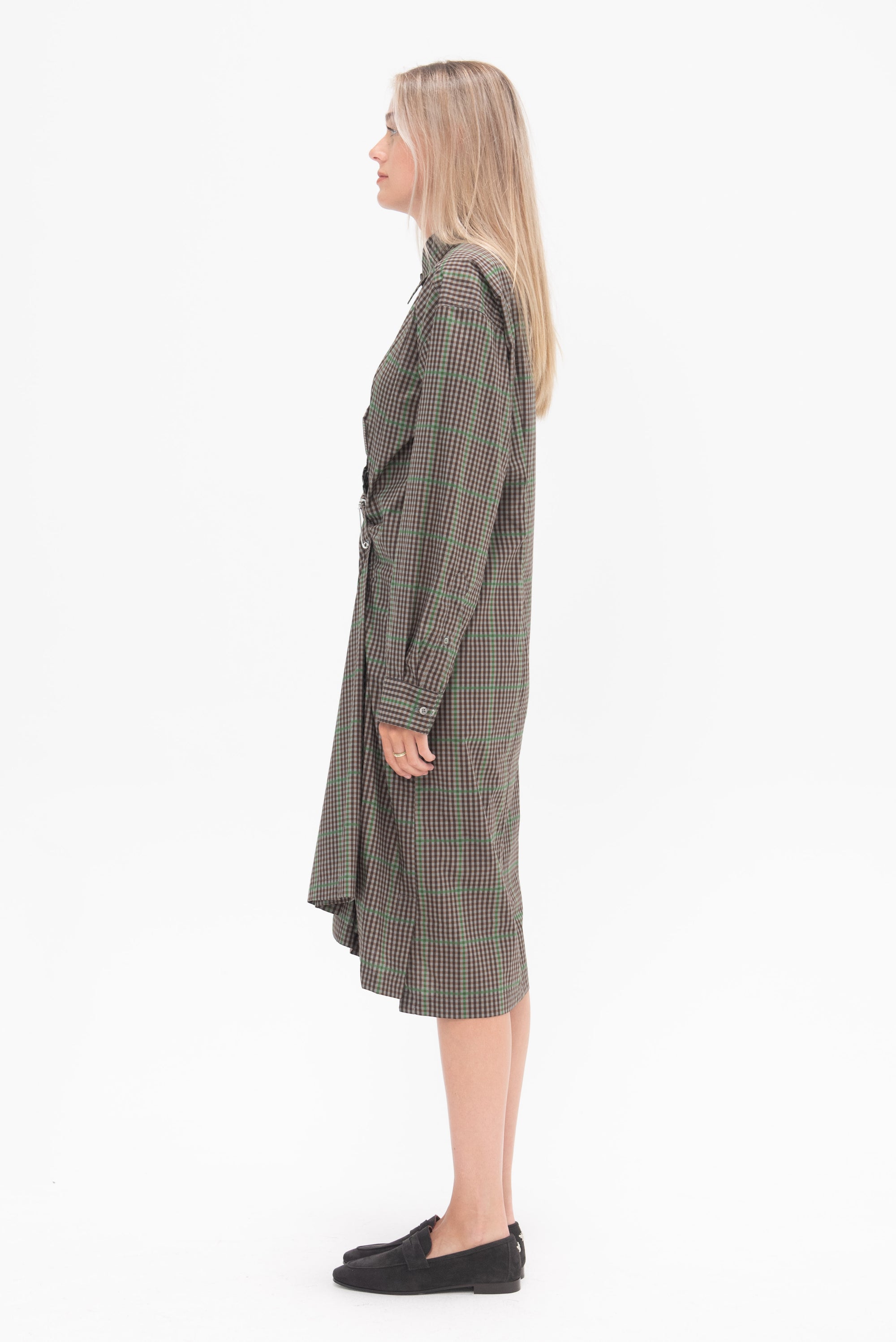 DRIES VAN NOTEN - Shirtdress, Green