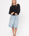 DRIES VAN NOTEN - Denim Skirt, Light Blue