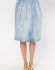 DRIES VAN NOTEN - Denim Skirt, Light Blue