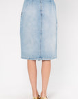 DRIES VAN NOTEN - Denim Skirt, Light Blue