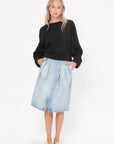 DRIES VAN NOTEN - Denim Skirt, Light Blue