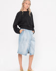 DRIES VAN NOTEN - Denim Skirt, Light Blue