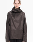 DUŠAN - Batwing Oversized Turtleneck, Brown