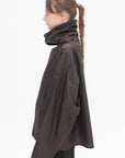 DUŠAN - Batwing Oversized Turtleneck, Brown