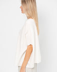 Easy T-Shirt Knitwear, White