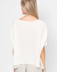 Easy T-Shirt Knitwear, White