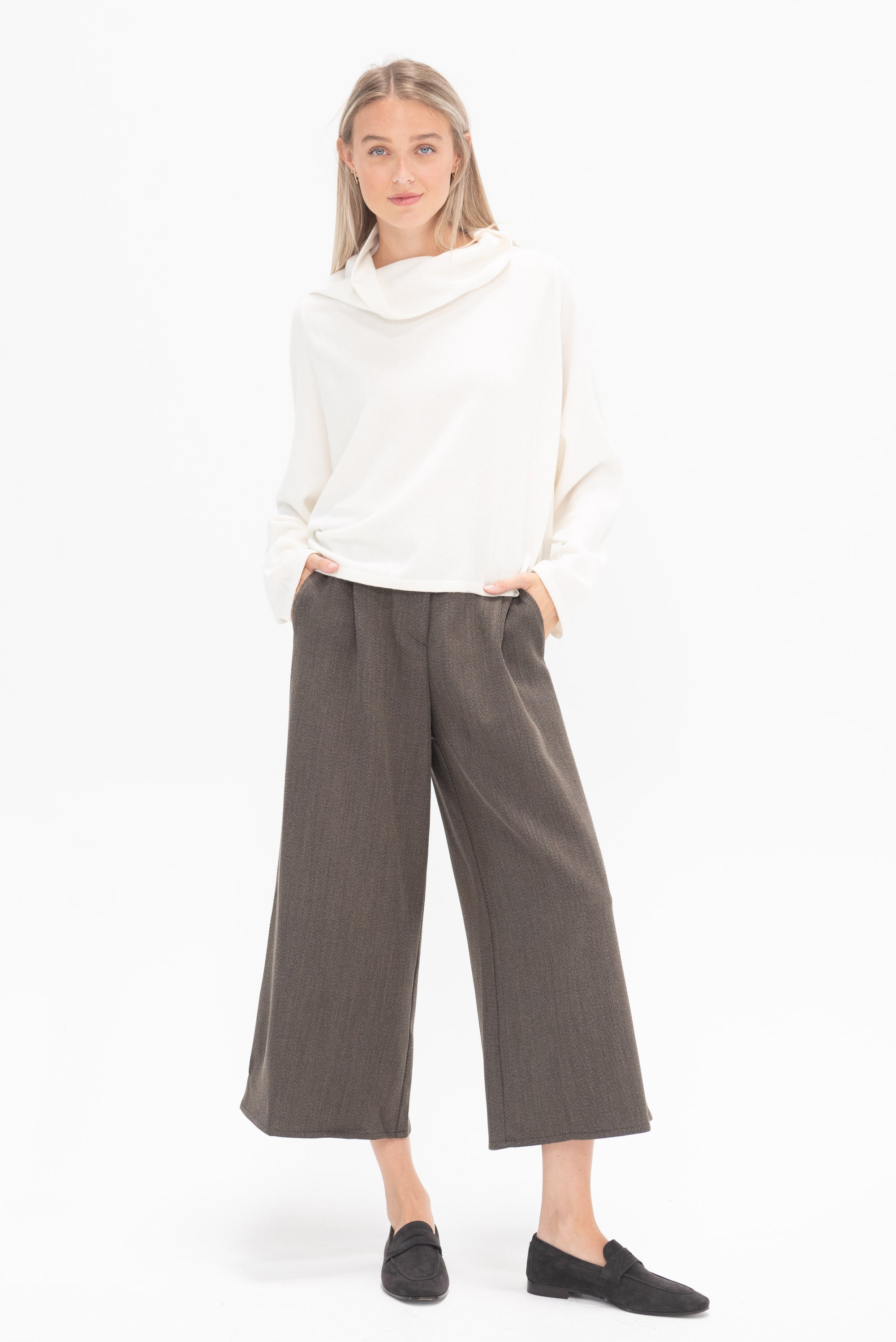 DUSAN - Full Pants, Tortora