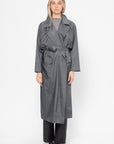 Oversized Trench Coat, Grey