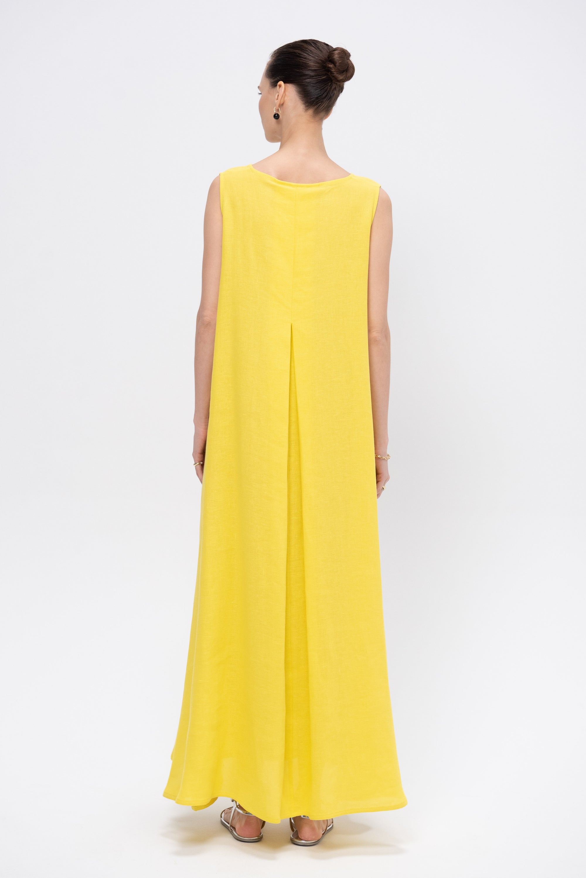 Long Tank Dress, Saffron