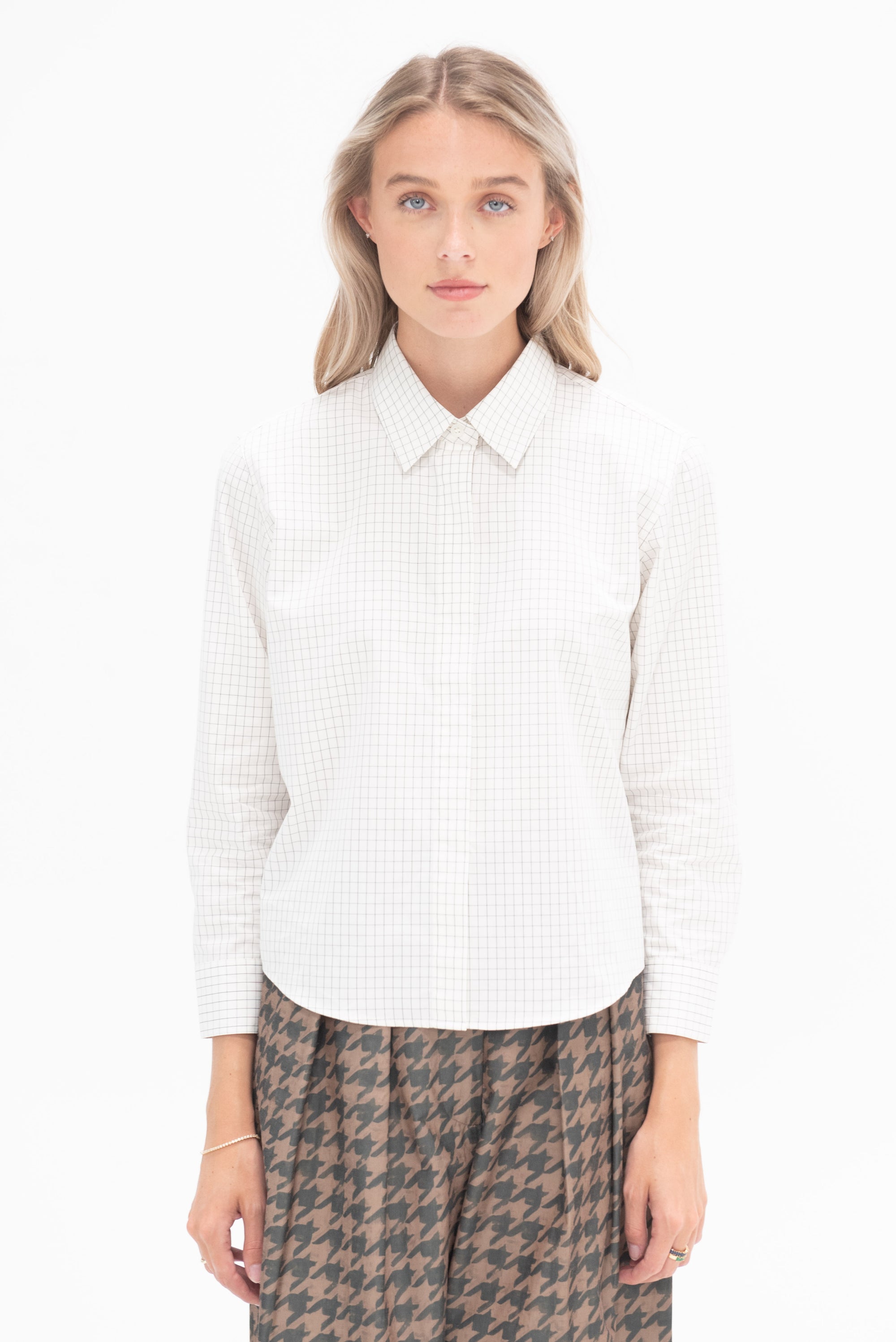 DRIES VAN NOTEN - Button-Down Top, Off-White