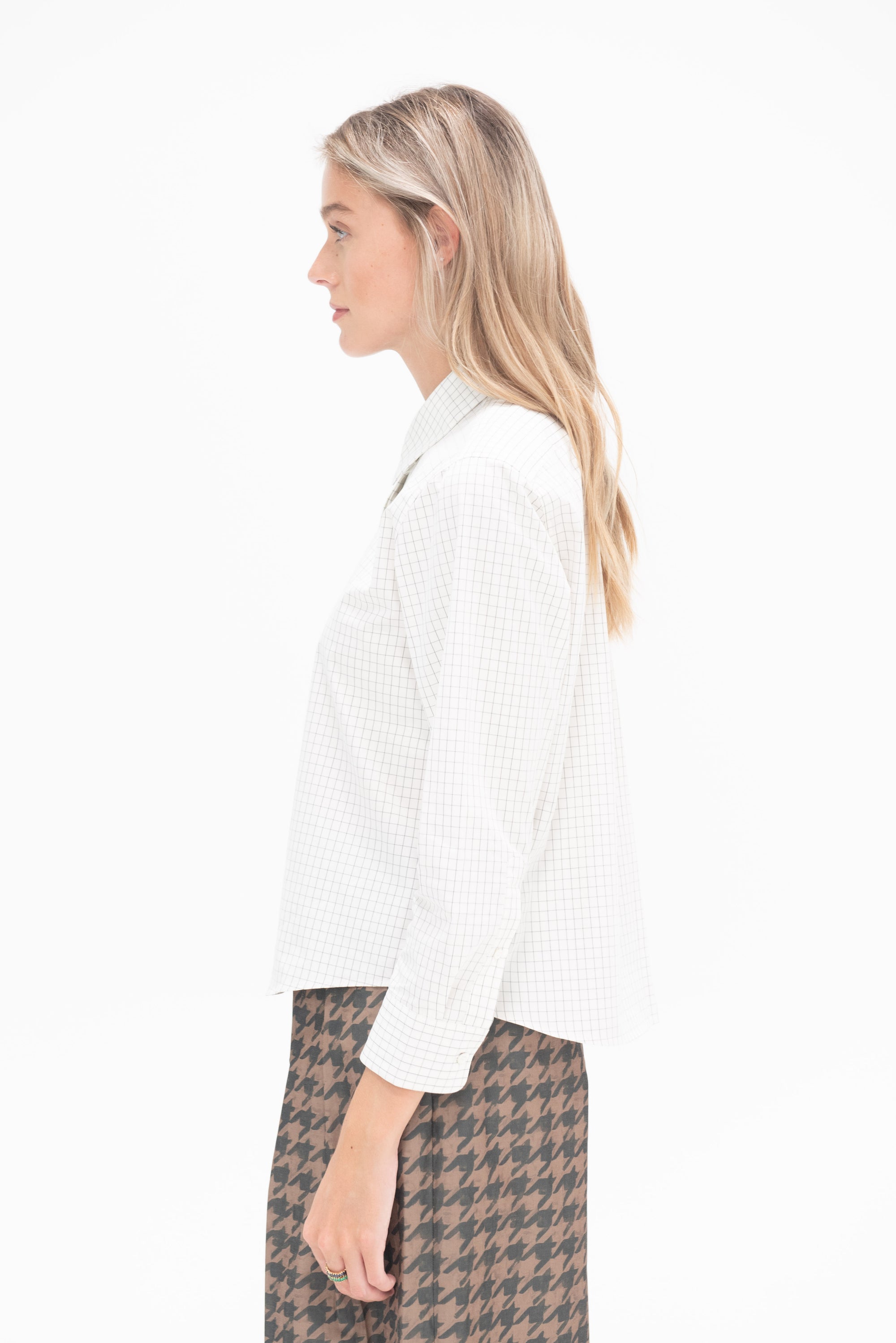 DRIES VAN NOTEN - Button-Down Top, Off-White