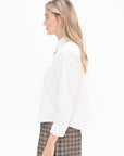 DRIES VAN NOTEN - Button-Down Top, Off-White