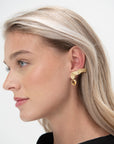 Figura Só Earrings, Citrine