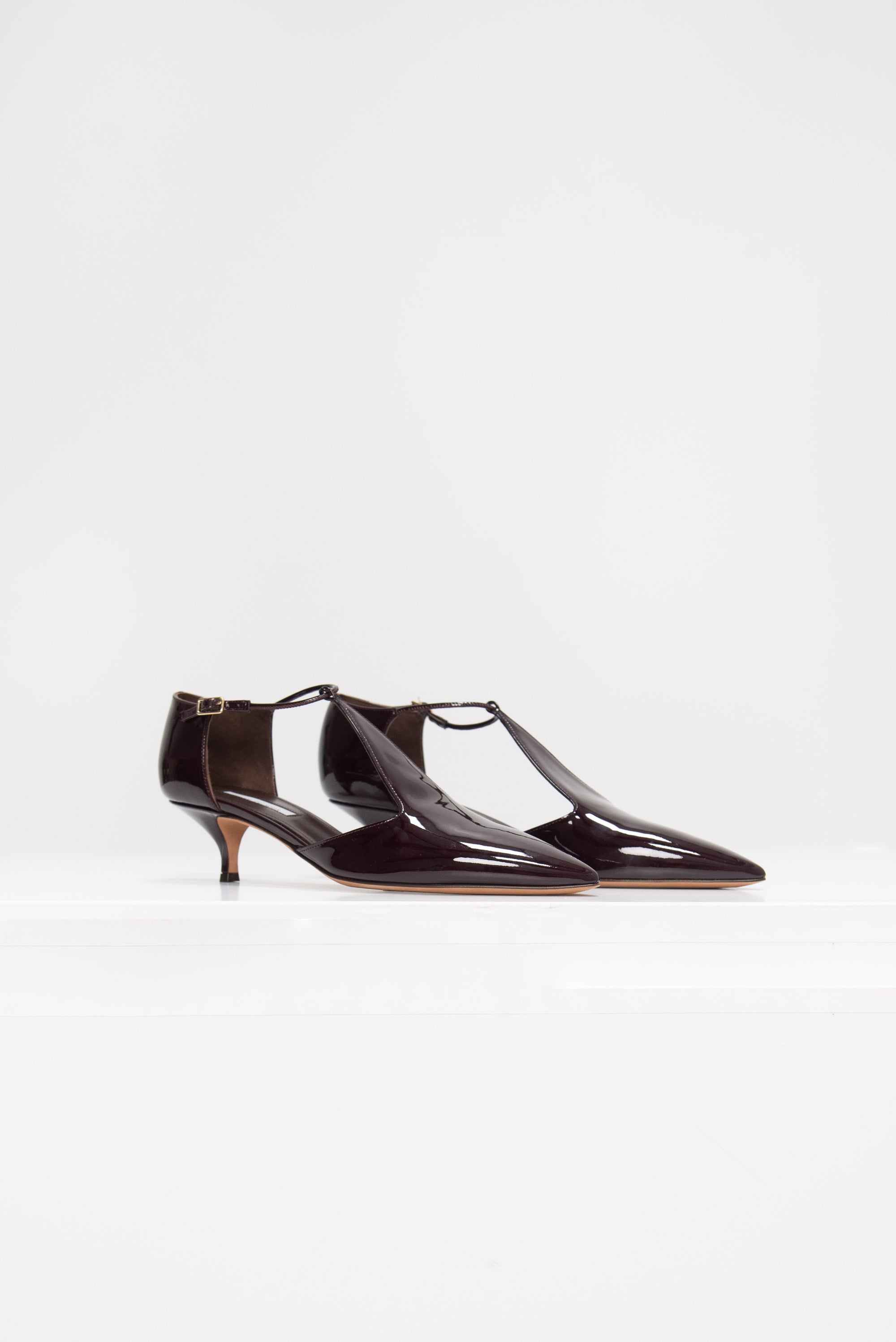 EMME PARSONS - Leandra, Burgundy Patent