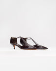 EMME PARSONS - Leandra, Burgundy Patent