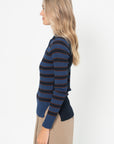 Silvia Ribbed Collar Sweater