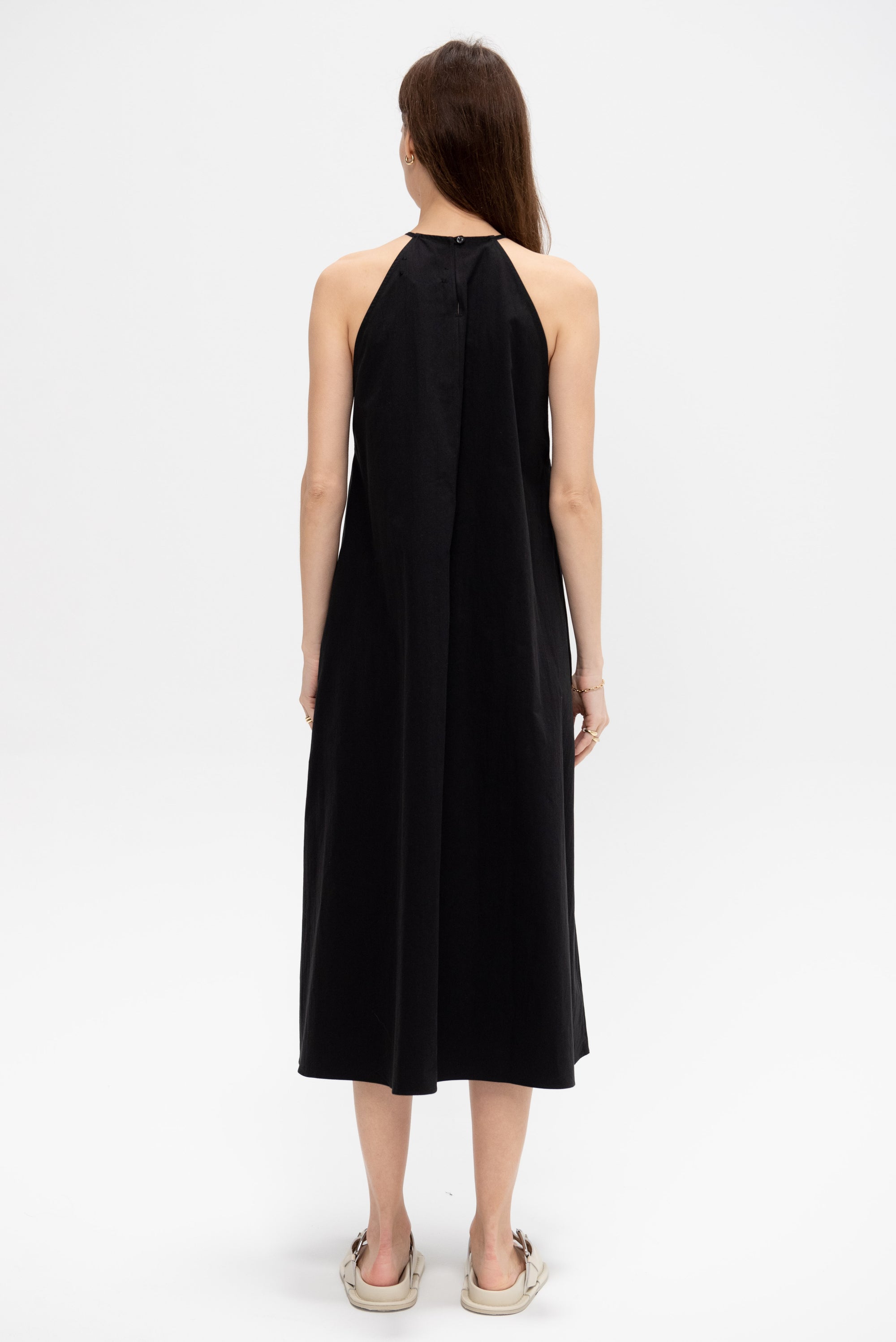 Casta Dress, Obsidian