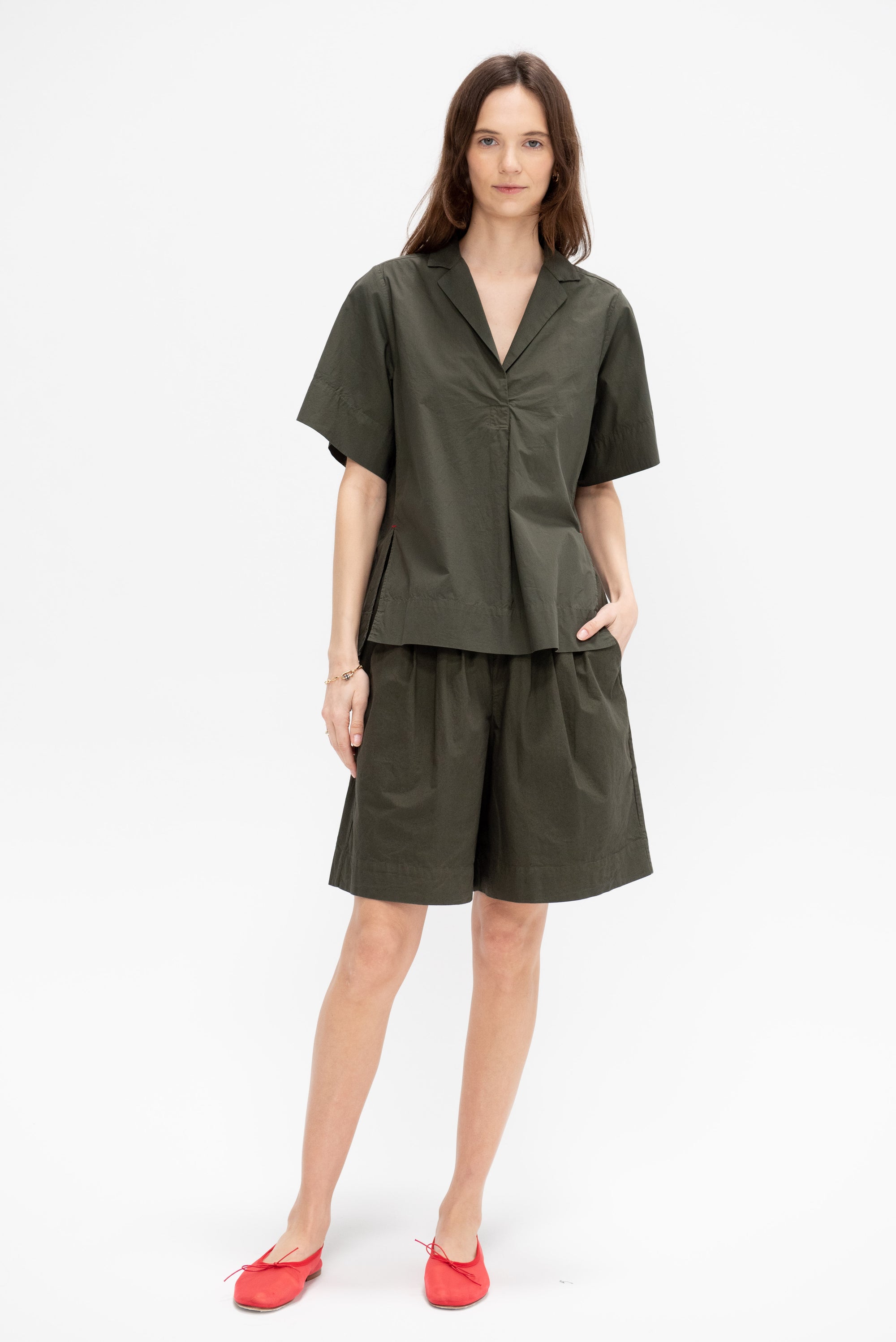 Leigh Blouse, Olive