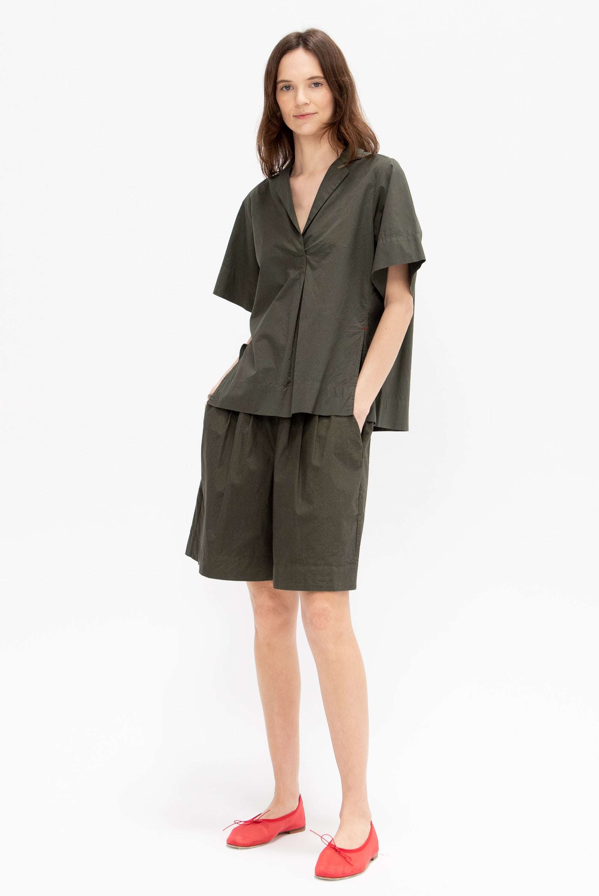 Leigh Blouse, Olive