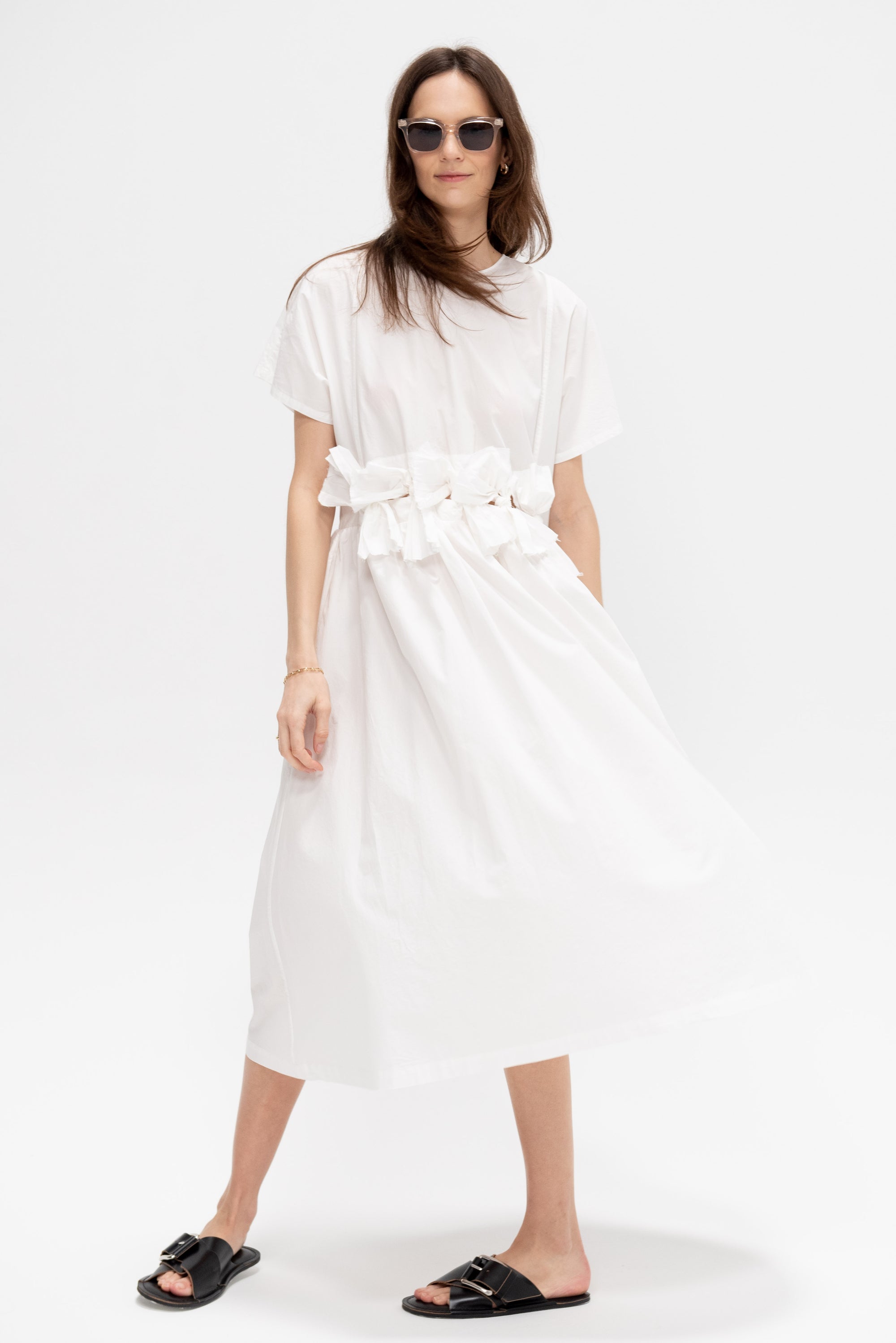 Ursini Dress, Chalk