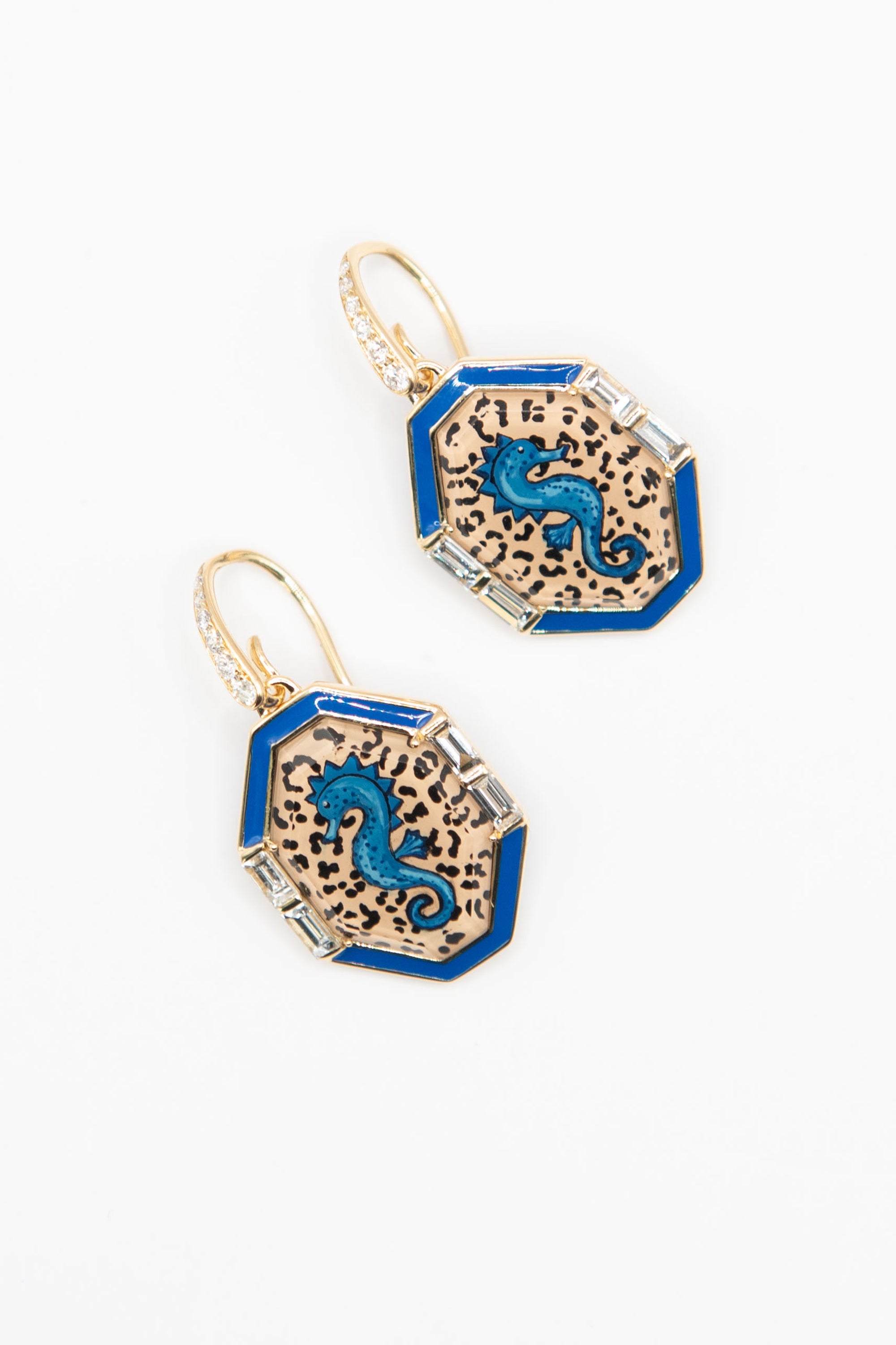 FRANCESCA VILLA - Beach Time Earrings, Diamonds