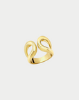 GABRIELA ARTIGAS - Fine Double Beam Ring, Yellow Gold