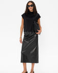 GAUCHERE - Skirt, Black